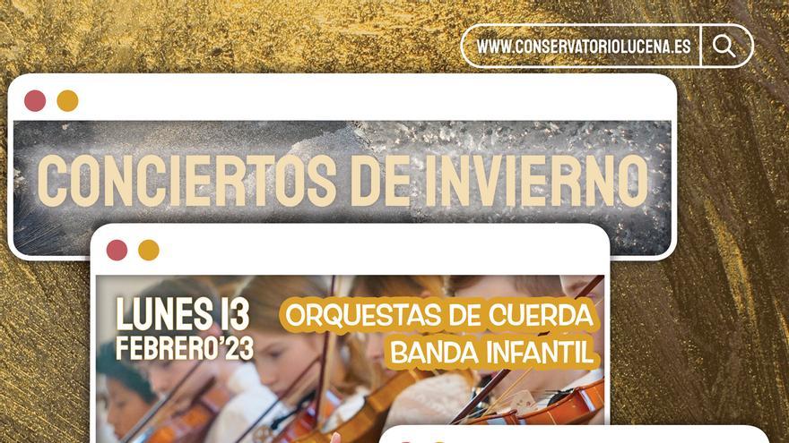 Conciertos de Invierno del Conservatorio: Banda infantil y Orquestas de Cuerda