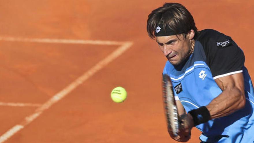 David Ferrer, en Estoril.