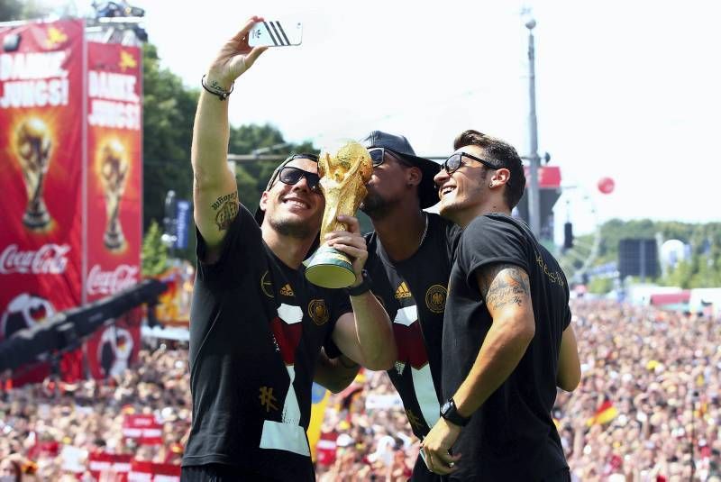 Alemania celebra su Mundial