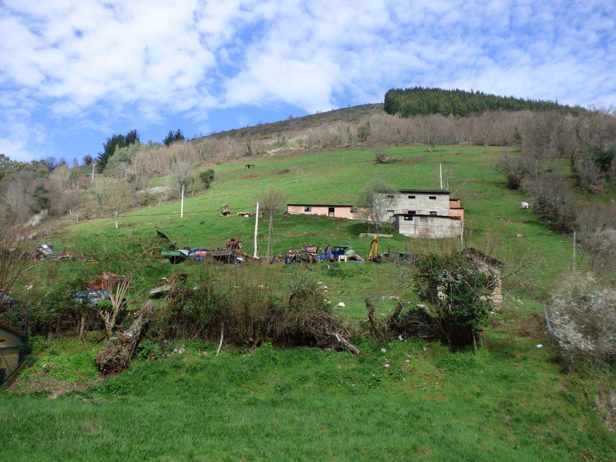 Finca en la que se produjo el accidente.