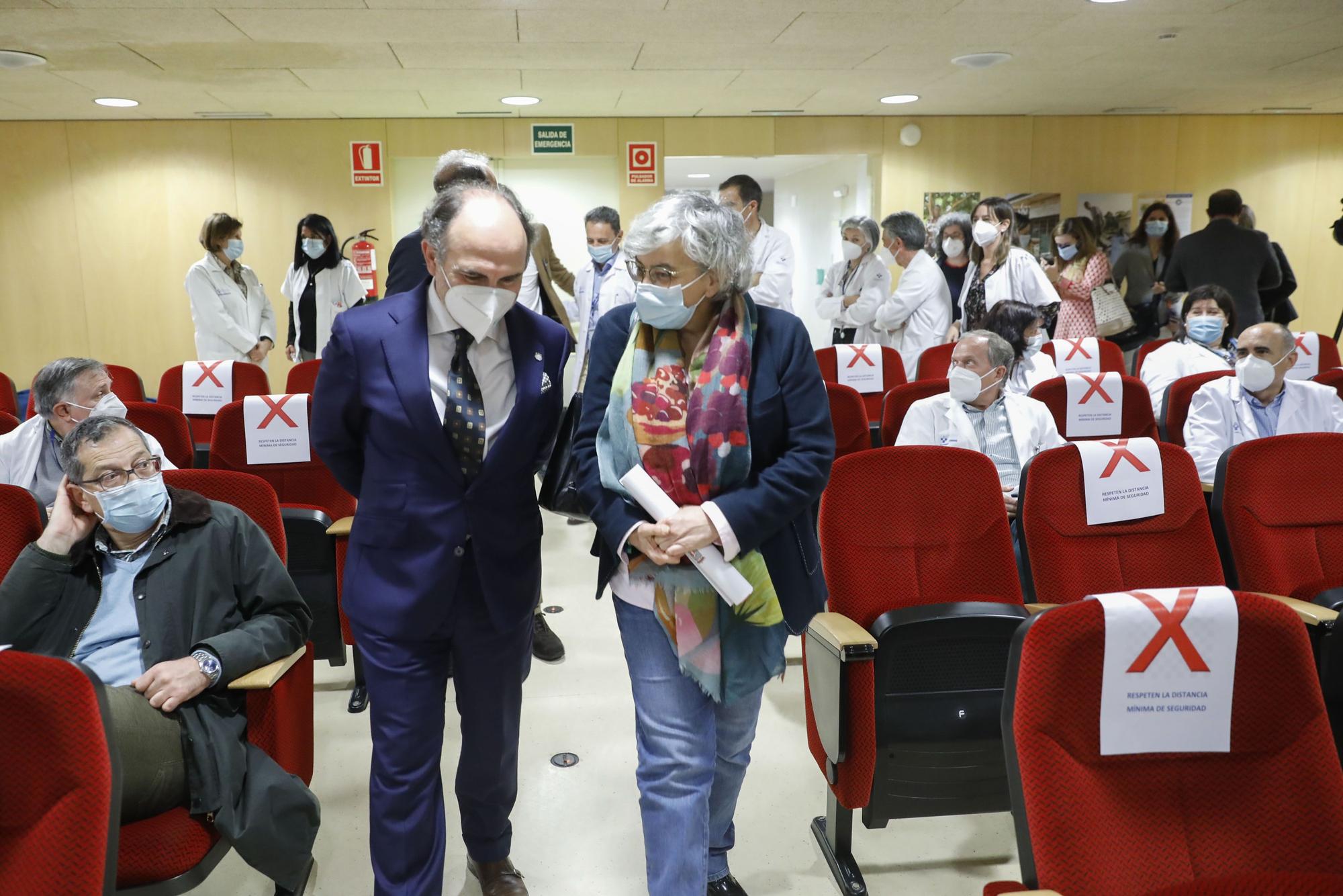 Celebración del Día de la Enfermería en el Hospital de Cabueñes