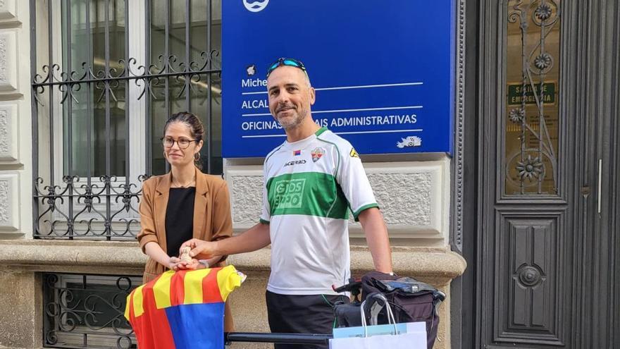 Objetivo cumplido: de Elche a Galicia en bici y por la Dama
