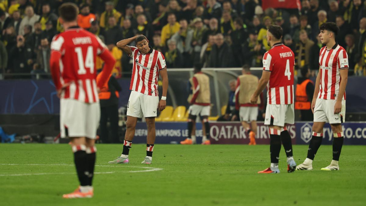 Resumen, goles y highlights del Borussia Dortmund 4–1 Athletic Club de la segunda jornada de la Champions League