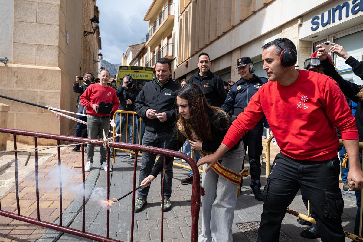 Los actos del “Mig Any Fester 2026” fueron organizados por l’Associació de Penyes y la concejalía de Fiestas de La Nucía.