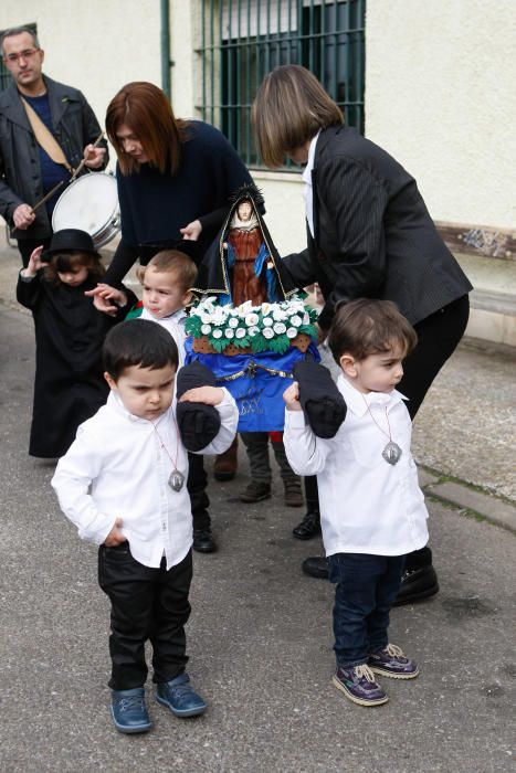 Procesiones en la guardería Virgen de la Concha