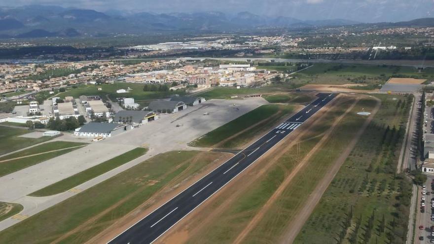 Der Flughafen liegt im Nordosten von Palma.