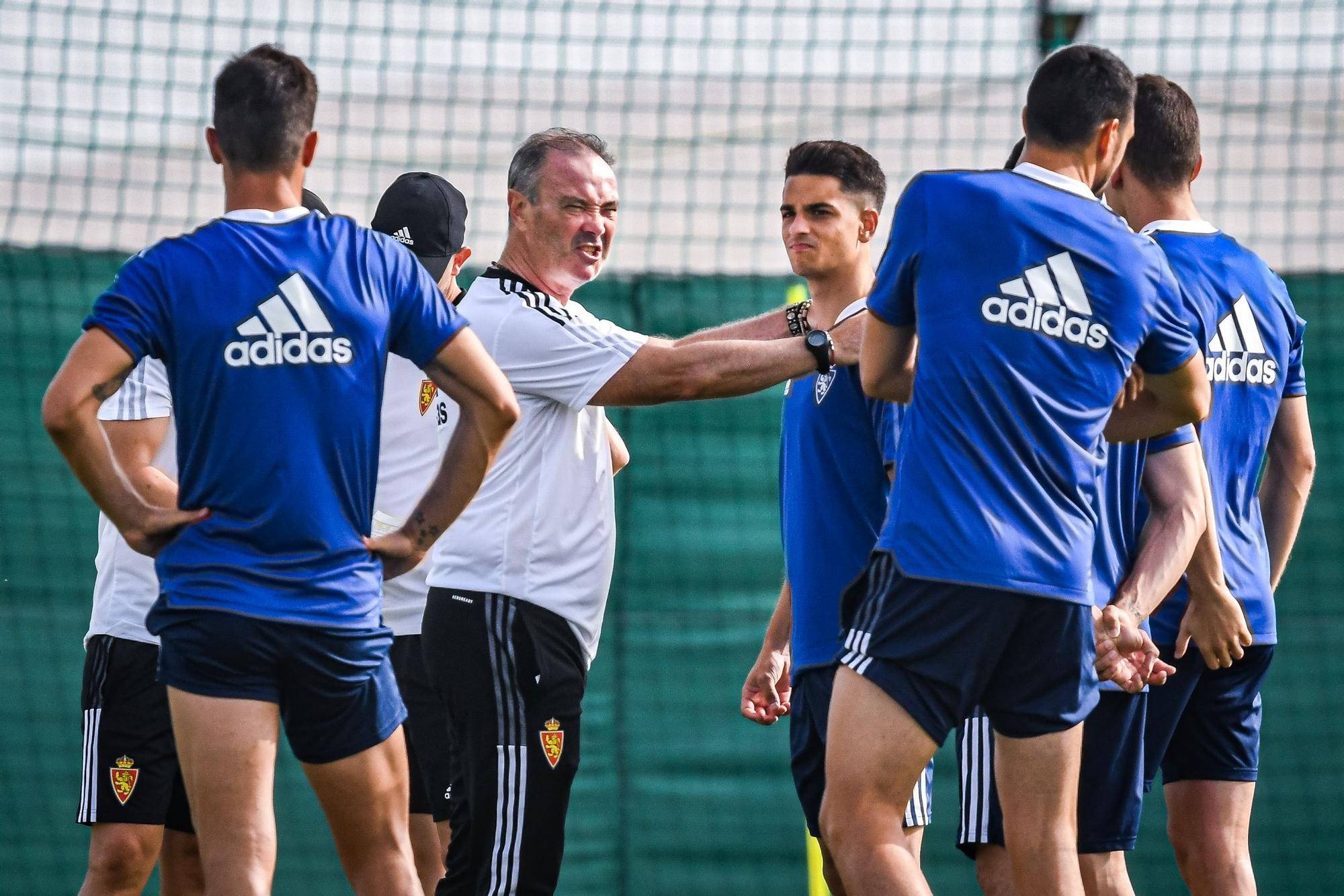 Segundo entrenamiento del Real Zaragoza en las instalaciones del las instalaciones de Pinatar Arena