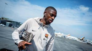 Ousmane Dembélé, en la gira por USA una vez se supo que saldría al PSG