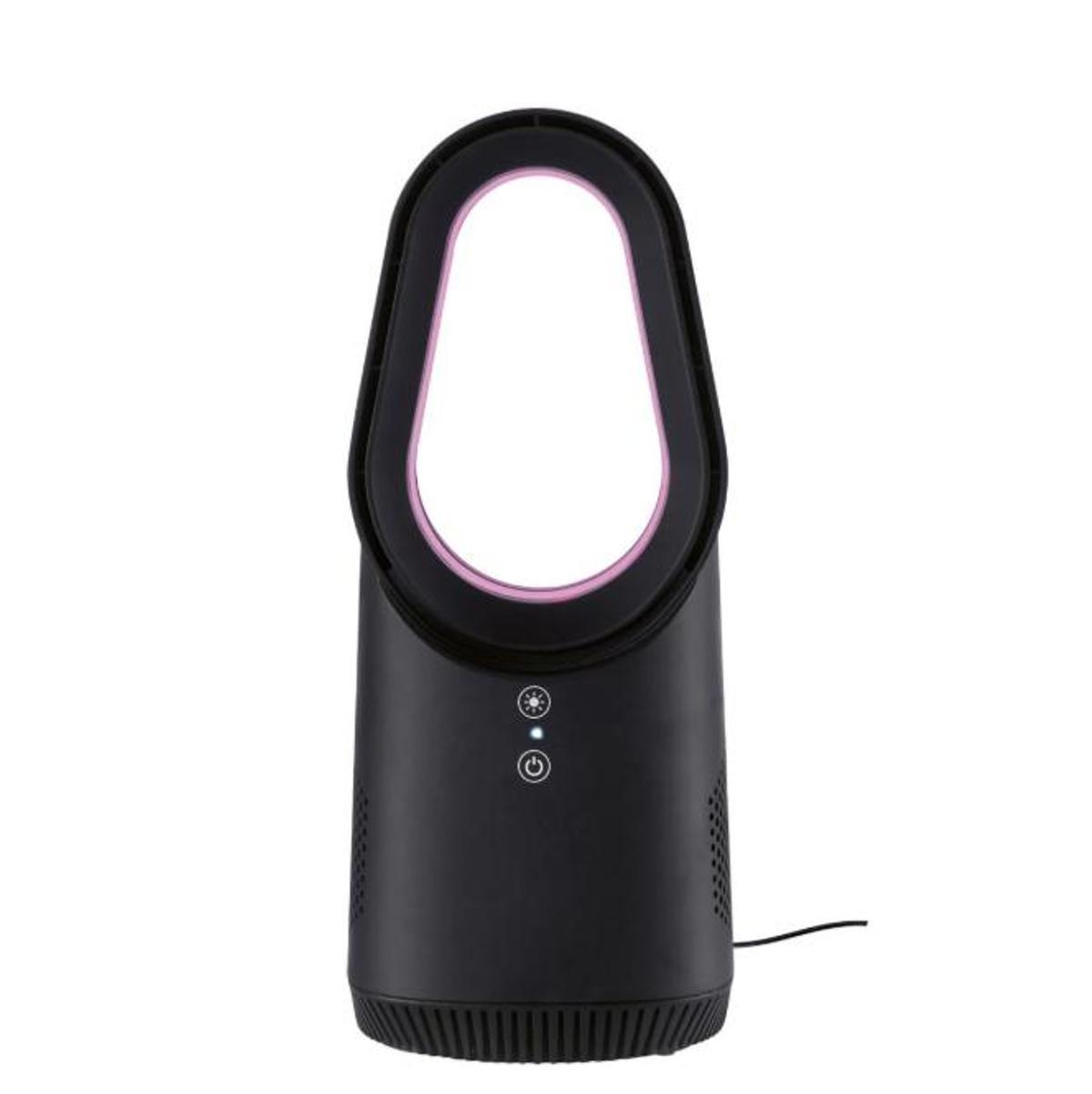 Mini ventilador de mesa.