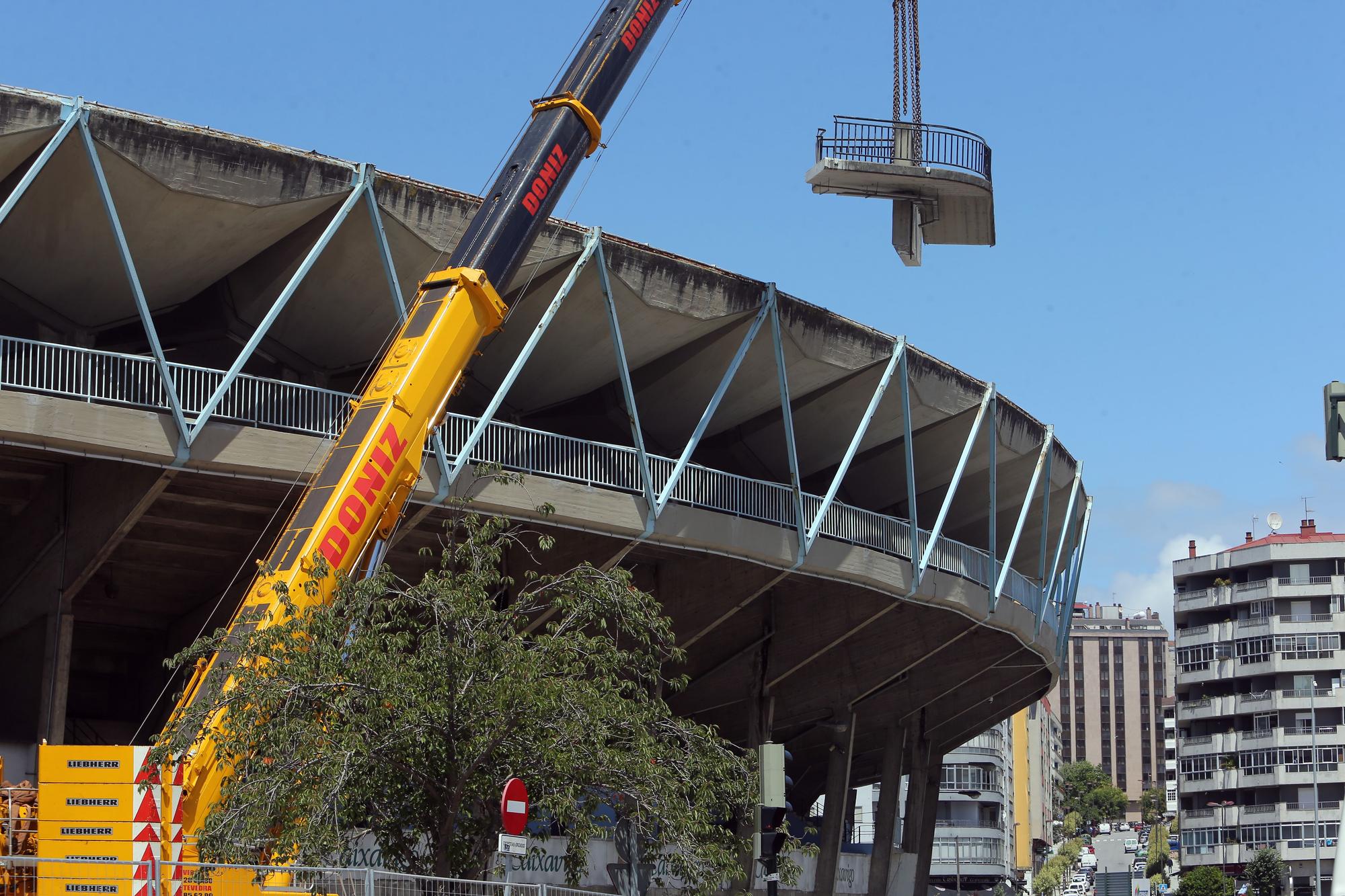 Balaídos despide a las escaleras de Río, uno de sus emblemas