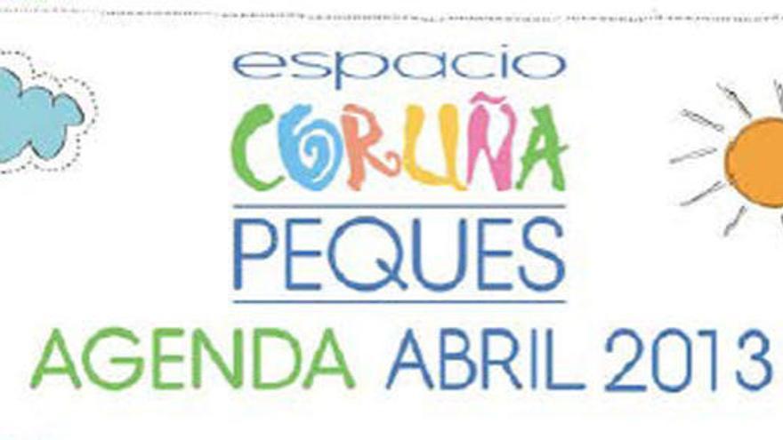 Cartel de &quot;Agenda peques&quot;. / Espacio Coruña