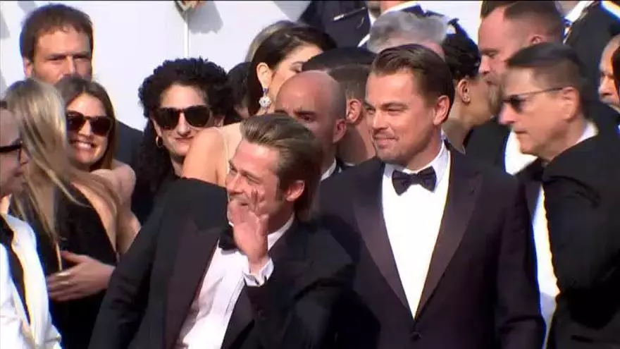 Quentin Tarantino y su equipo revolucionan el festival de Cannes
