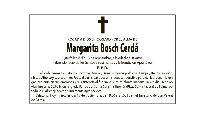Margarita Bosch Cerdá