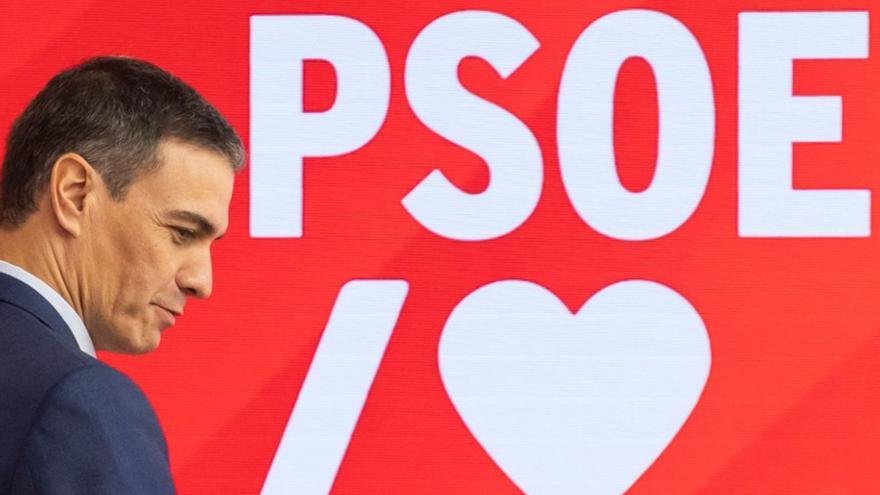 Pedro Sánchez en la última reunión del Comité Ejecutivo Federal del PSOE, el lunes 9 de enero.  | |