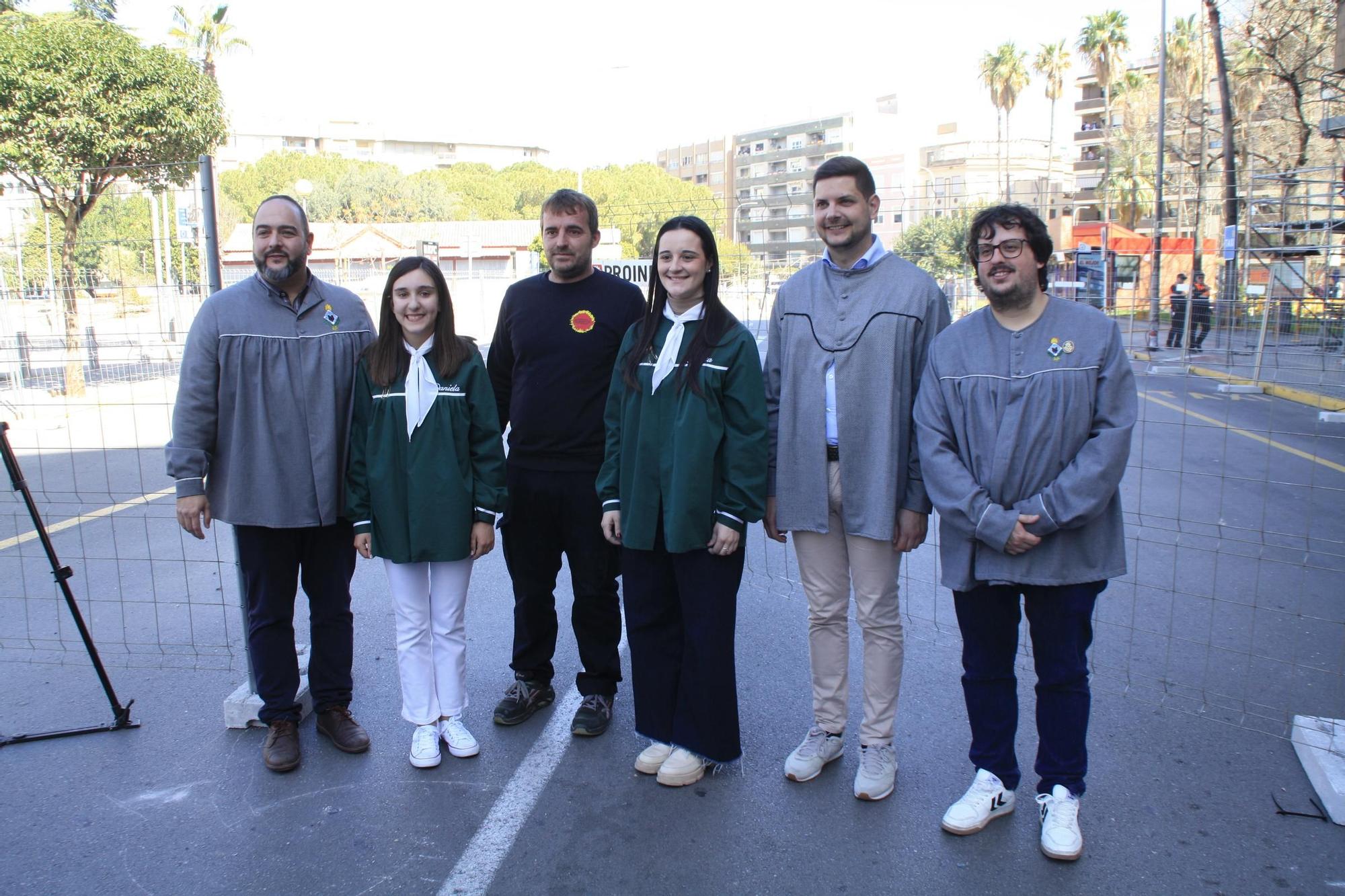 Las imágenes de la "mascletà" del 15 de marzo en Gandia