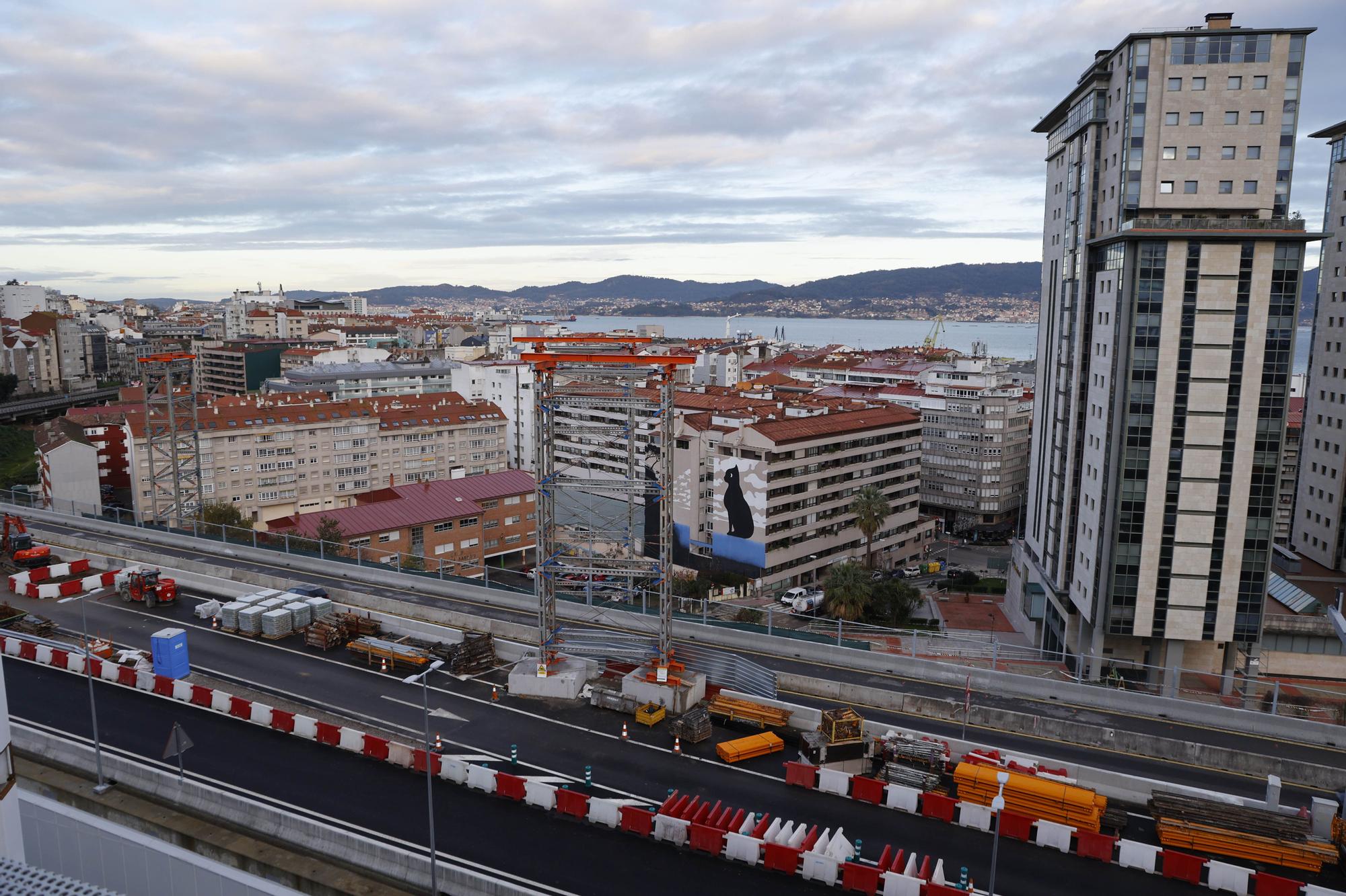 El túnel de Lepanto y la intermodal se preparan para su inminente apertura