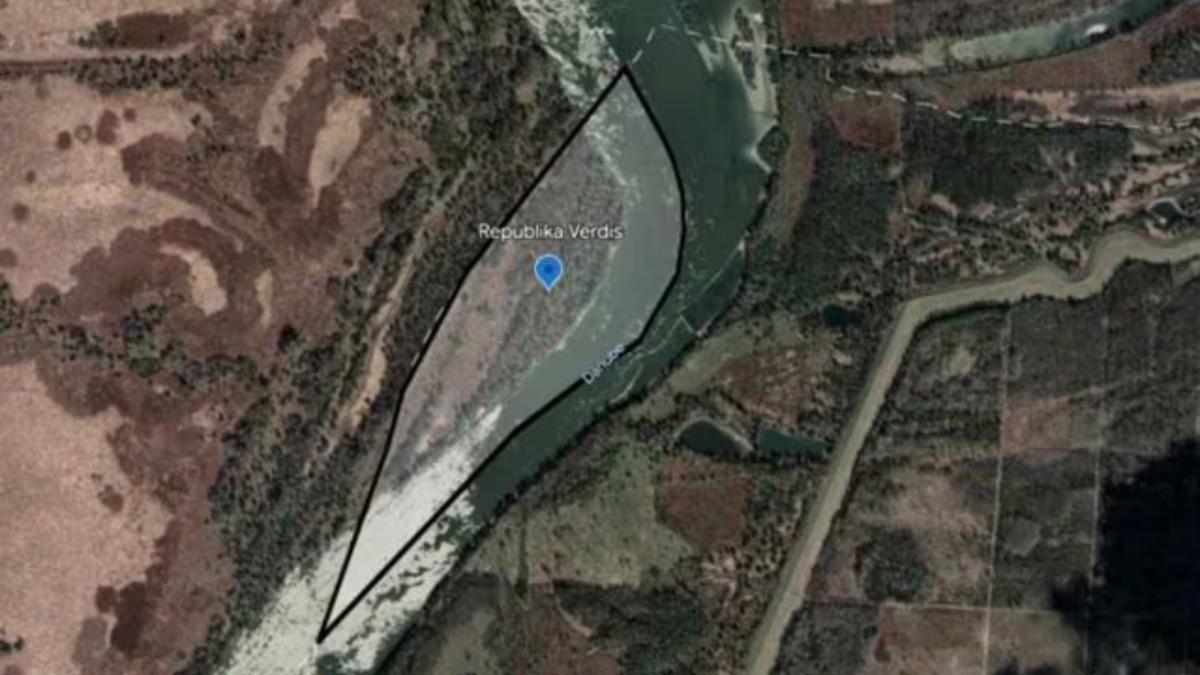 El territorio de la República de Verdis.