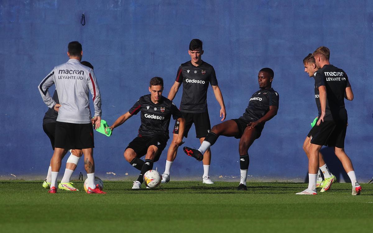Así ha sido del entrenamiento del Levante UD de hoy