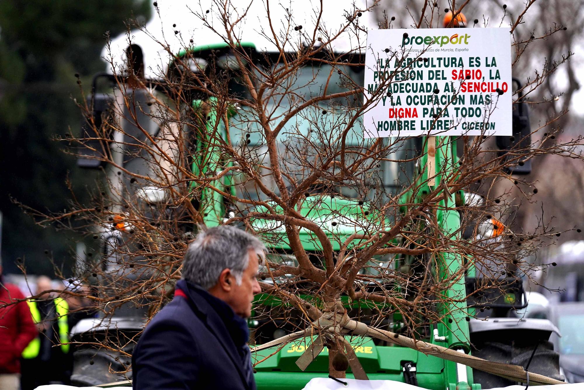 Manifestación en Madrid  exigir la retirada inmediata del recorte del Tajo-Segura