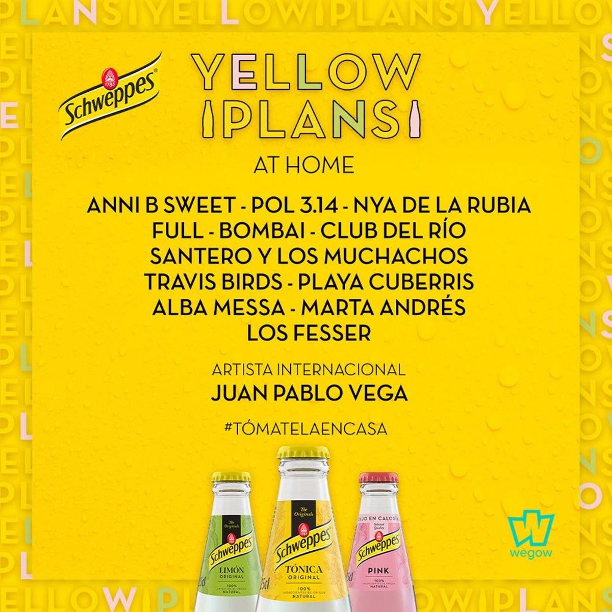 'Yellow Plans At Home', una iniciativa para &quot;tomarla en casa&quot;