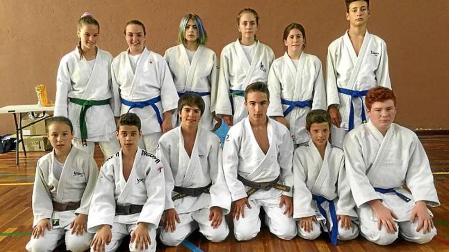 Els judokes d&#039;Esport7 i Judo Moià van proclamar-se campions infantils