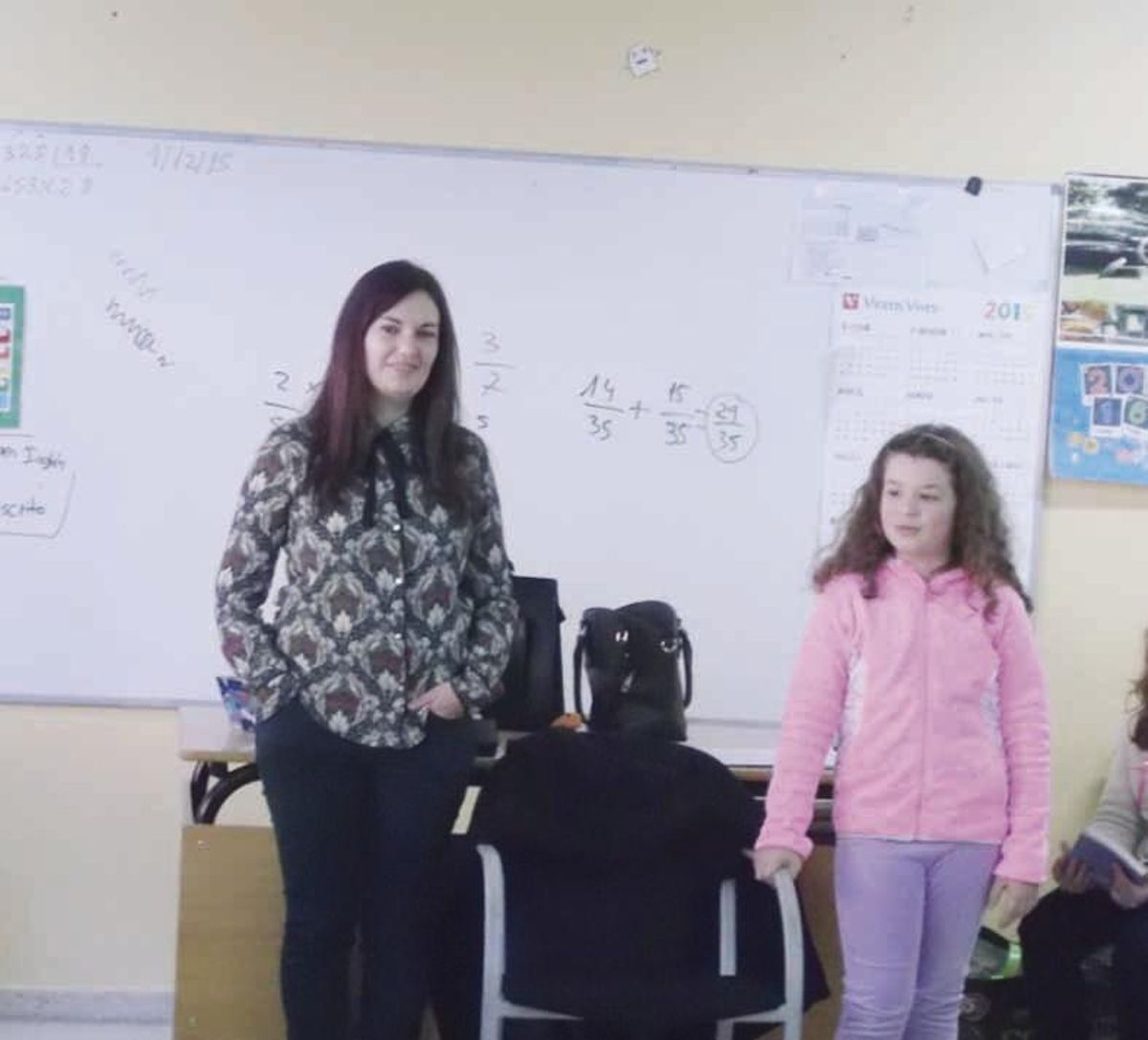 Ledicia Costa volta á escola
