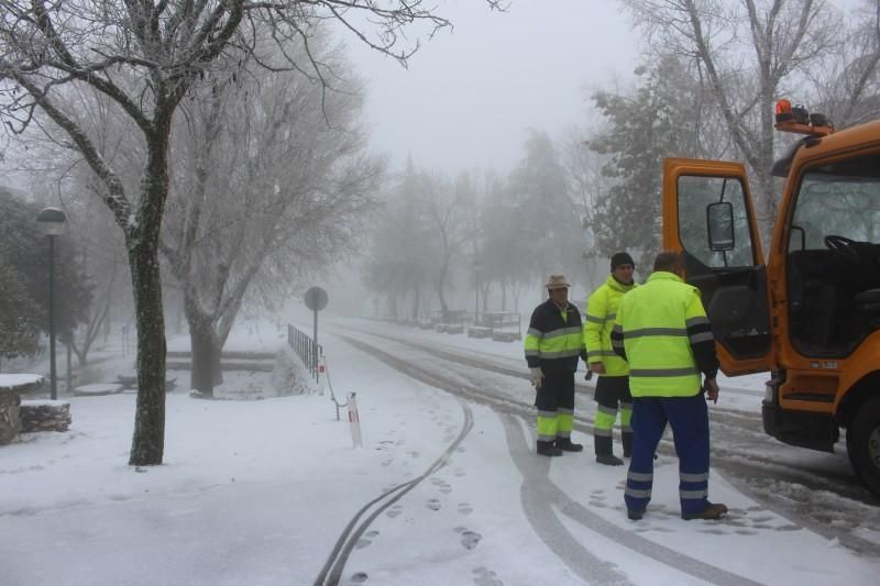 Nieve en la provincia de Córdoba