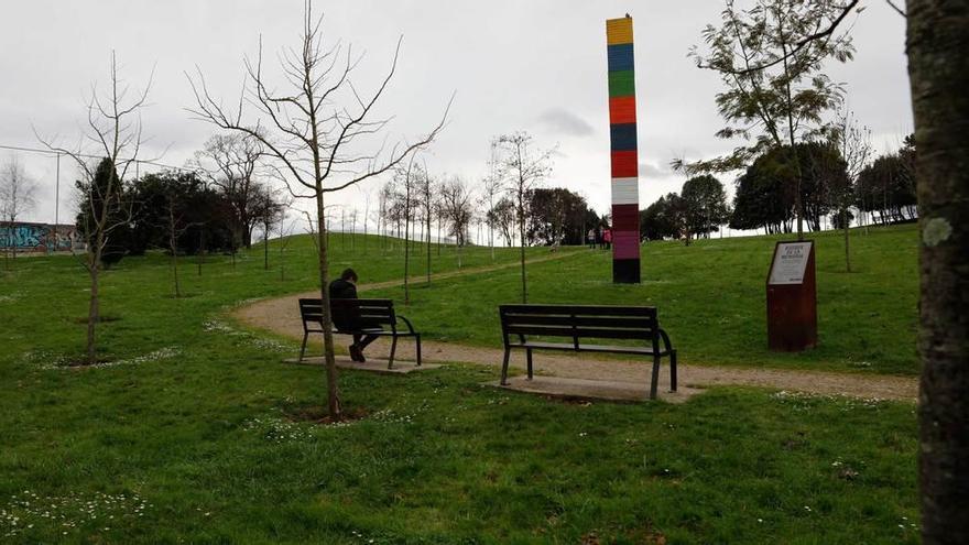 Bosque de la Memoria, en el parque de Los Pericones.