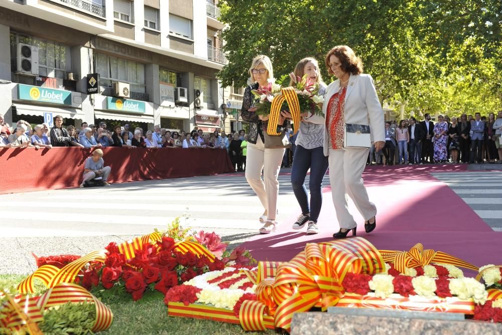 Ofrena de la Diada 2017 a Manresa