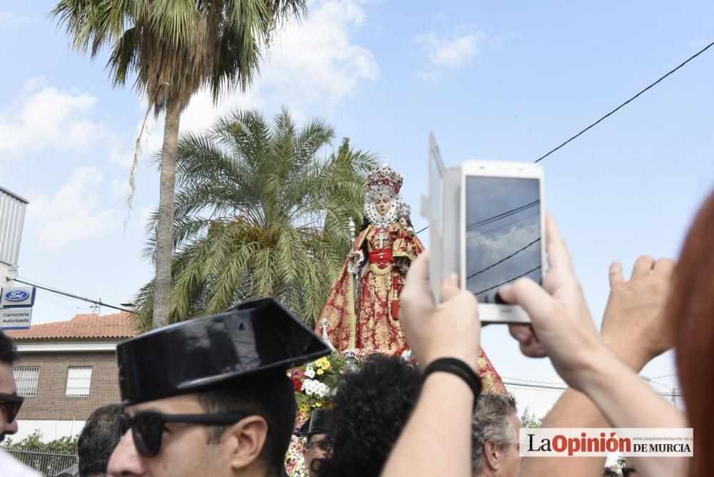 Romería de la Virgen de la Fuensanta: Paso por Alg