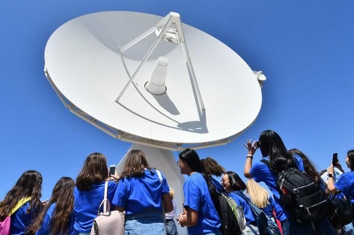 La estación espacial de Maspalomas recibe a estudi