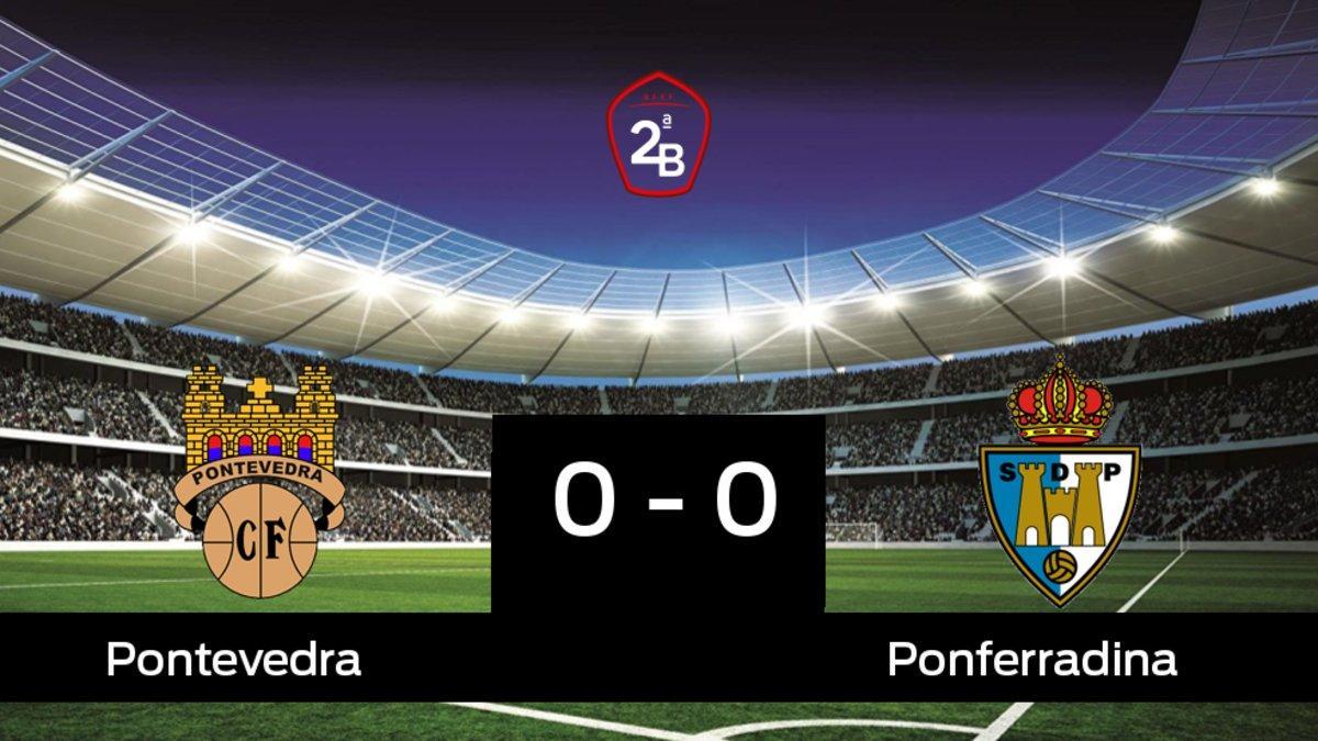 La Ponferradina saca un punto al Pontevedra a domicilio 0-0