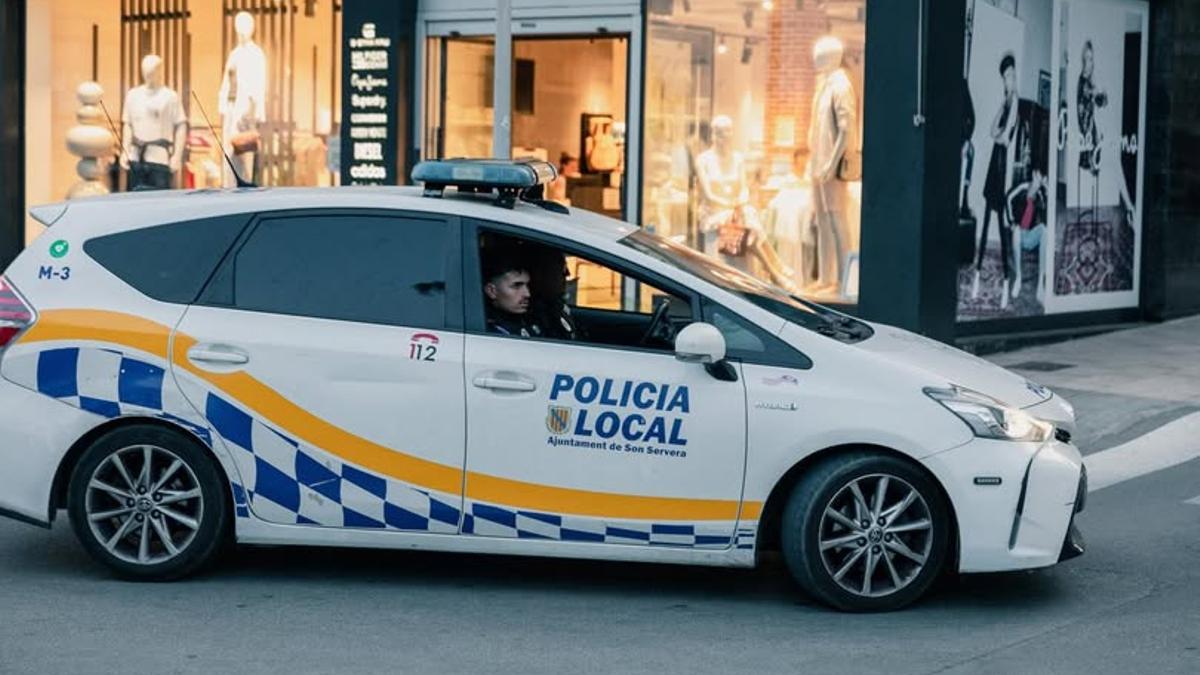 Una patrulla de la Policía Local de Son Servera.