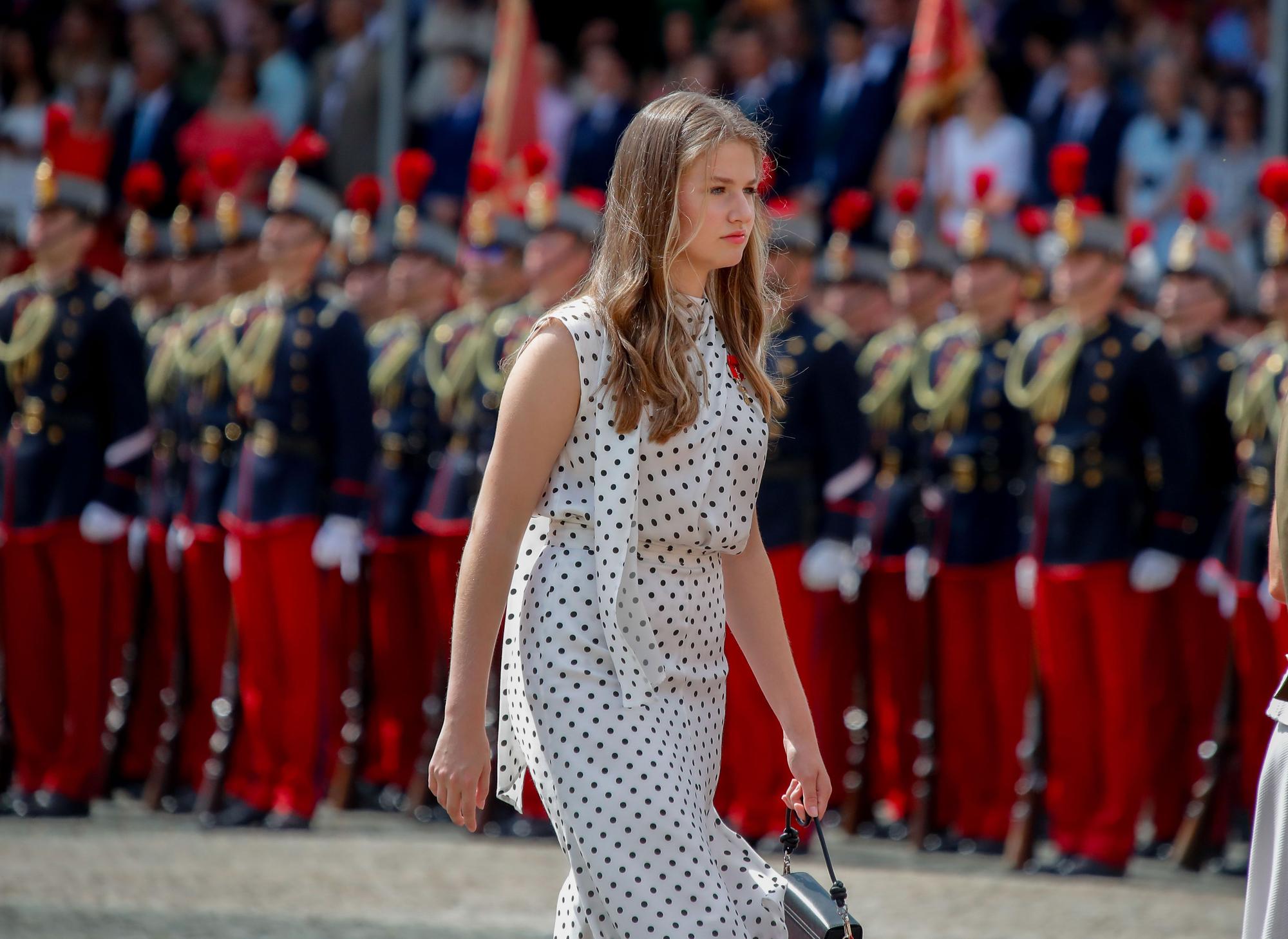 La princesa Leonor visita hoy por primera vez la Academia de Zaragoza junto a Felipe VI