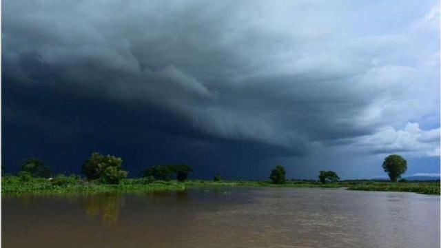 Imagen de archivo de una tormenta.