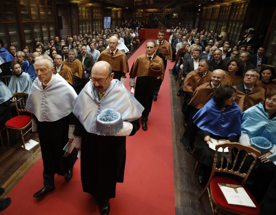 Investidura de los nuevos Honoris Causa de la Universidad de Oviedo