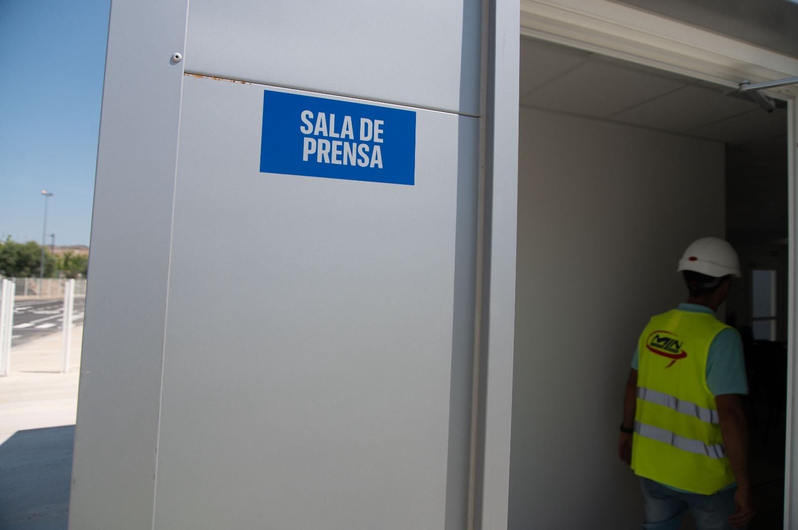 En imágenes | Así está el Ibercaja Estadio a pocos días de su inauguración en un amistoso