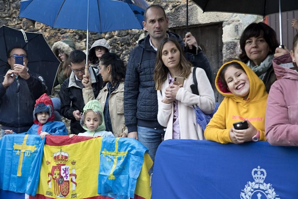 Así fue la visita real a Asiegu, Pueblo Ejemplar