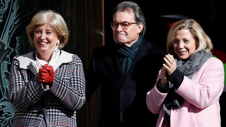 Artur Mas, Irene Rigau i Joana Ortega