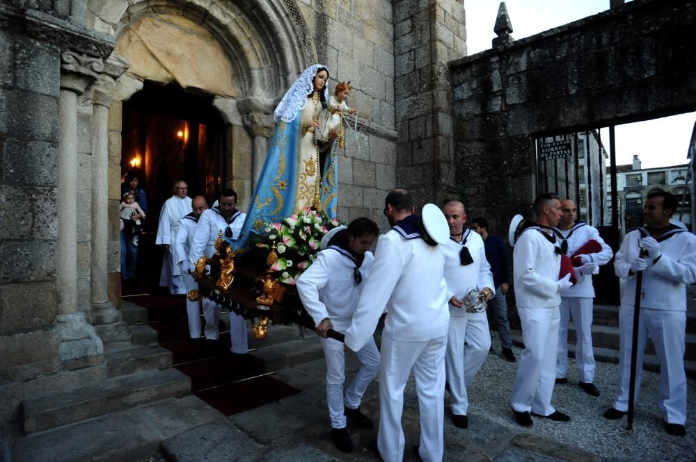 Virgen del Rosario en Vilaxoán