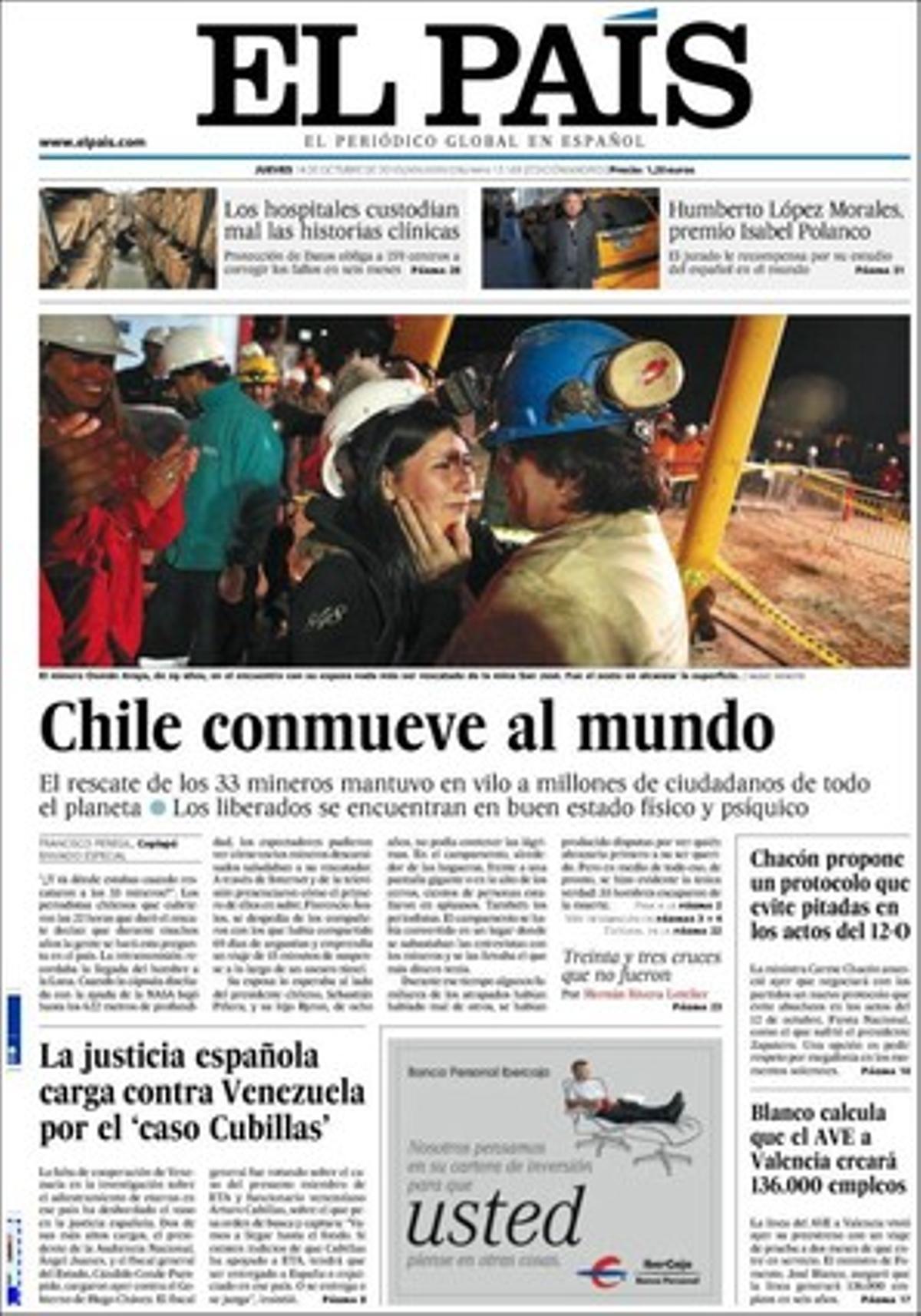 ’El País’ també destaca a les pàgines interiors que Ryanair ja és la quarta aerolínia del Prat al cap d’un mes d’arribar i que l’Ajuntament del Vendrell manté al seu lloc el càrrec que va abusar d’una menor.