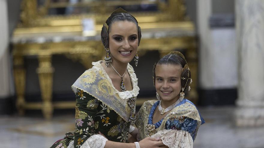 La Proclamación de las falleras mayores de València, en imágenes