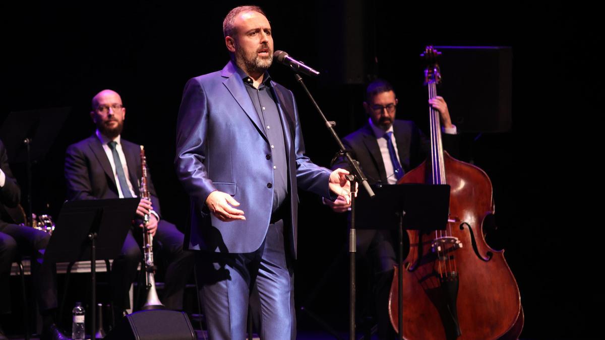 Roger Mas i la Cobla Sant Jordi van actuar plegats en l'edició de l'any passat de la Fira Mediterrània