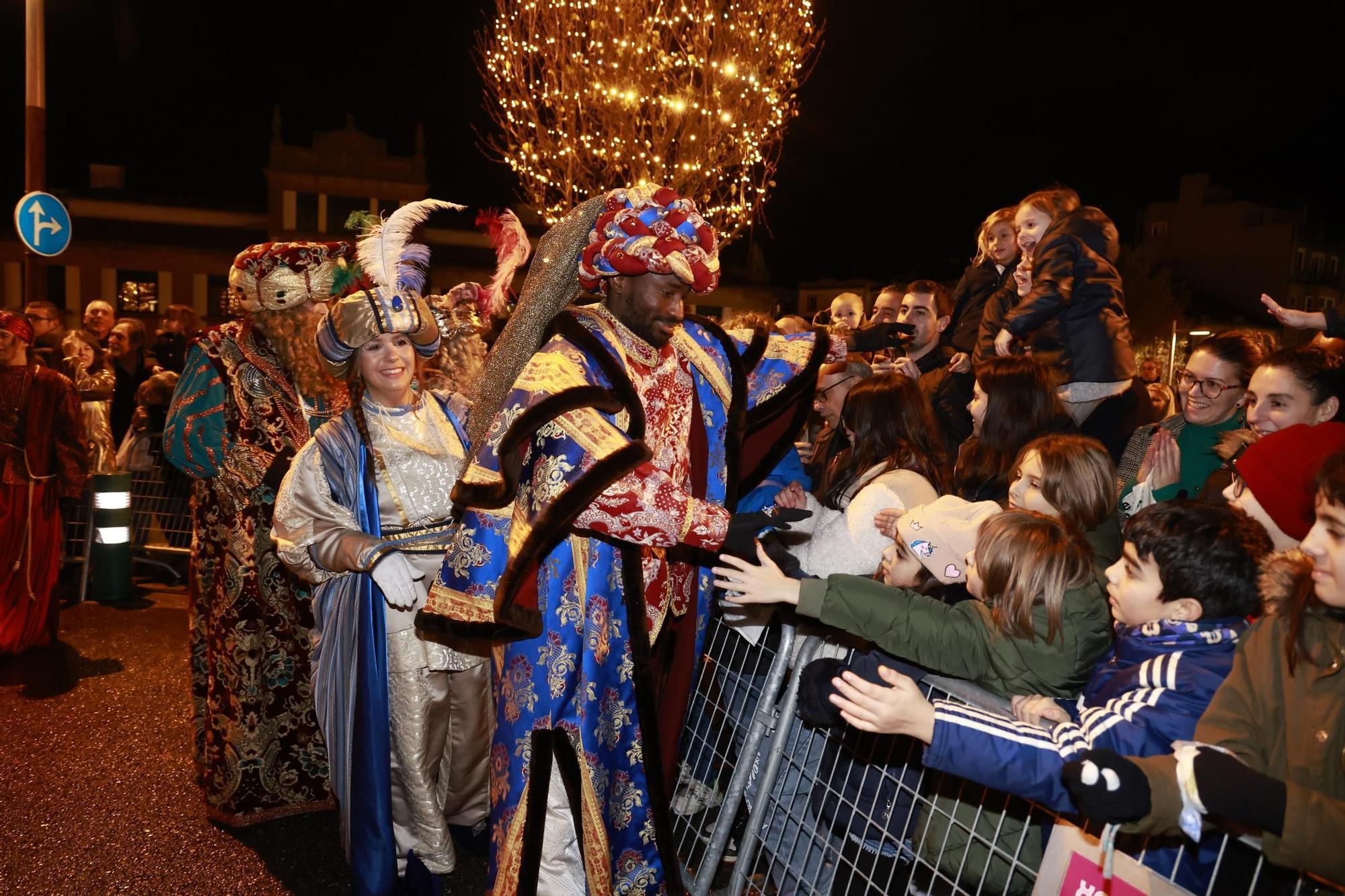 La Cabalgata de Reyes de Vigo, en imágenes