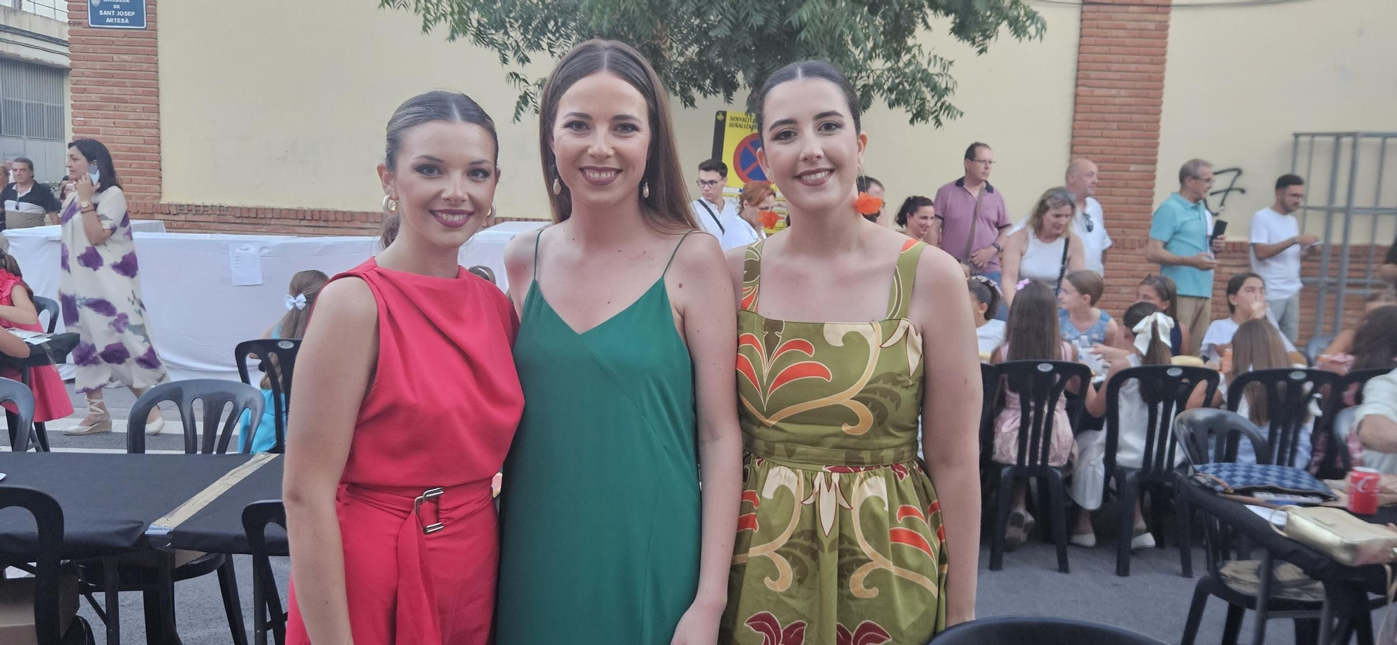 El Pilar-Sant Francesc. Nuria Blasco (Plaza del Pilar), Julia Martinez (Periodista Azzati) y Paloma Raga (En Plom)