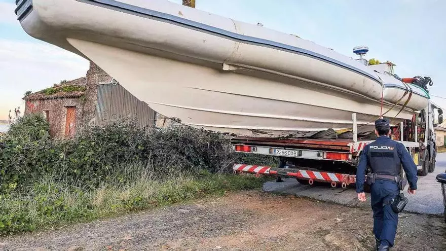 Operación contra la mafia albanesa en la ría de Arousa