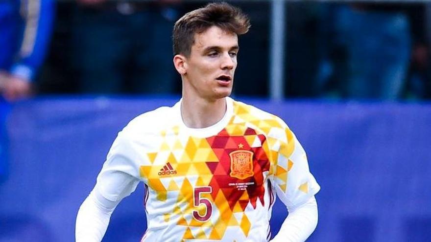 Diego Llorente pudo debutar con la selección absoluta hace poco más de un mes.