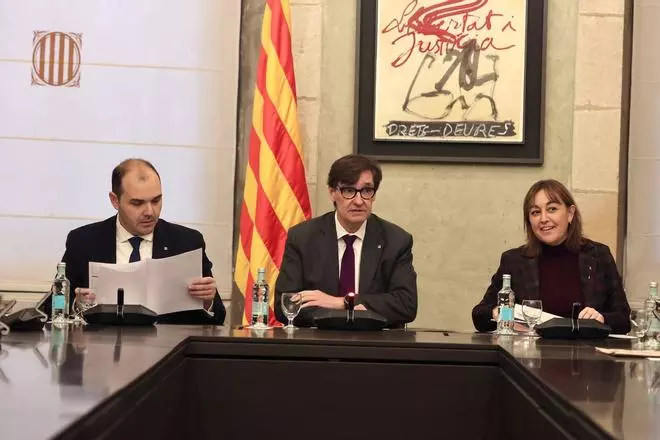El Govern saca pecho de estar cumpliendo los acuerdos con ERC aunque no haya presupuestos en 2025