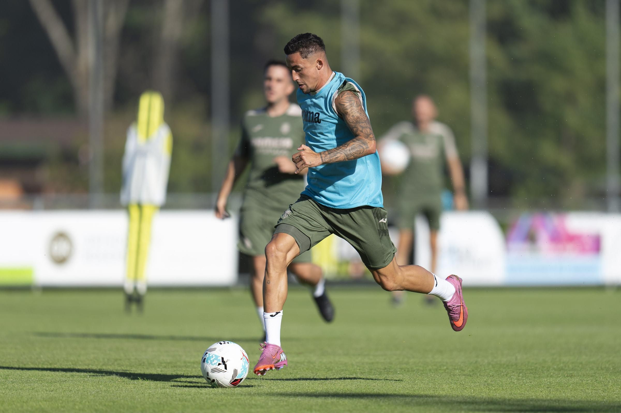 Galería | Las mejores imágenes del Villarreal en Suiza