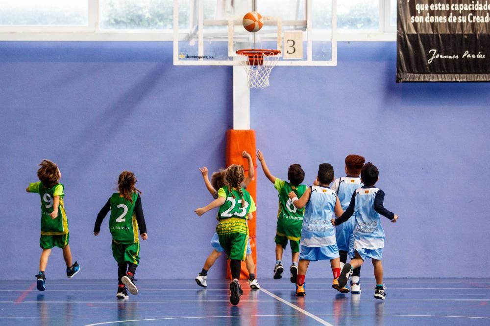 El objetivo de estas diadas es captar a niños para que jueguen al baloncesto